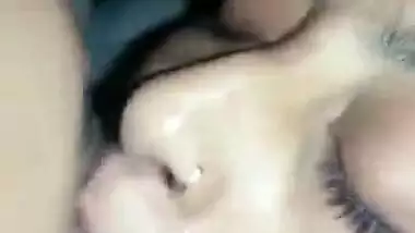 College girl Sarita hard fuck with her ex bf