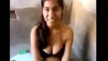 Shy College Girl Nude Showing during bath
