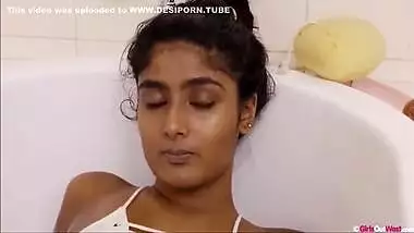 Indian Girl Reha Hotty In Bathroom