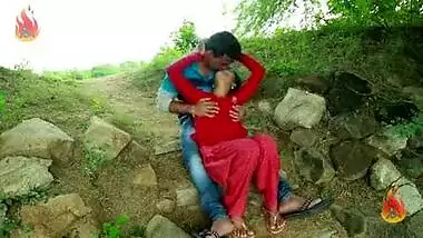 Pressing Boobs Of Indian Girl In Mountain
