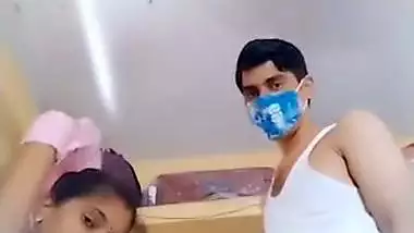 Desi wife boob press and hardcore fucking viral clips