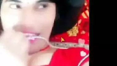 Hot Punjabi Girl Showing Her Big Boobs On Video Call