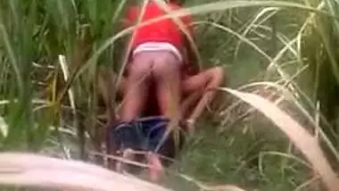 Bihari outdoor sex MMS movie scene captured by a voyeur