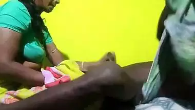 Desi wife tries husband’s brother’s dick in Telugu sex video