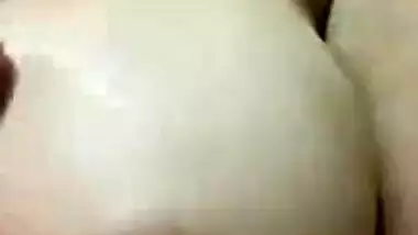 Big Boob Keralite aunty selfie video taken for her secret boyfriend