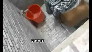 Desi girl caught pissing at home