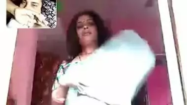 Priya Bhabhi on Nude video call