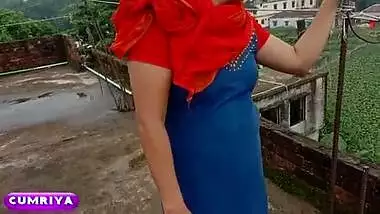 See My Maid On Rooftop And Fuck Her XXX