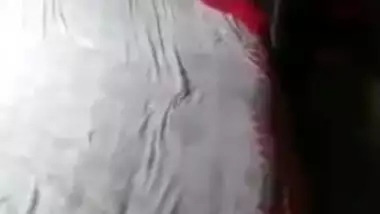 Teen Bangladeshi slut hikes up dress to take Desi XXX dick into cunt