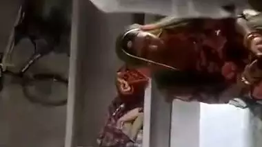 Mature bhabhi pussy fucking by money lender caught on cam