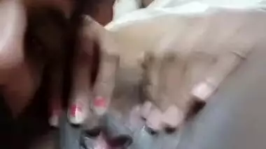 Indian GF pussy licking by her lover MMS video
