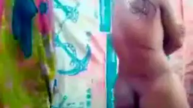 Village beauty bathing nude outdoor sex MMS
