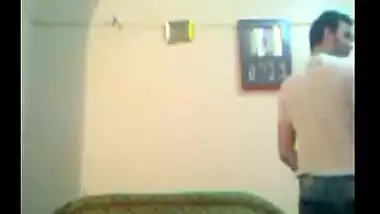 Pakistani aged Muslim wife doggy style home sex with lover