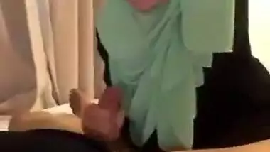 Hijabi Pakistani girl fucks her professor