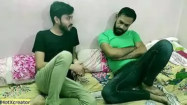 Dude is not against sharing his Desi XXX wife with brother in 3some