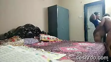 Punjabi Aunty Fucked by Owner in Alone Home