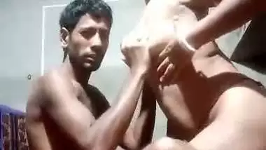 Village wife anal fucking by husband at home