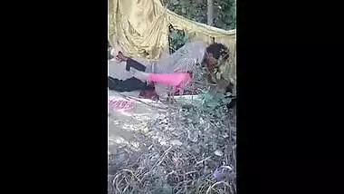 Desi sex video of village prostitute fucking outdoor with client