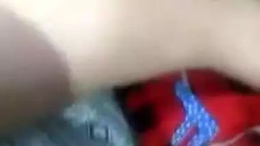 Indian girl tries to sleep but man comes to film her pinky flower