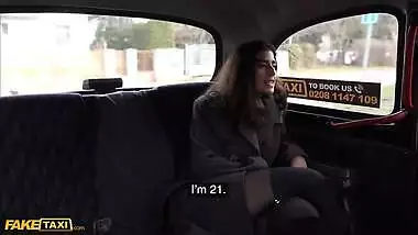 Asian Gets Her Tights Ripped & Pussy Fucked By Italian Cabbie