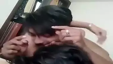 Xxx fucking Indian lovers viral sex in friend apartment