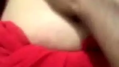 Playing With Hot Navel Of Desi Wife