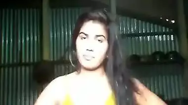 Big Boobed Bangladeshi Girl Stripping And Fingering