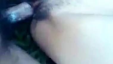 Young college teen fucking outdoor