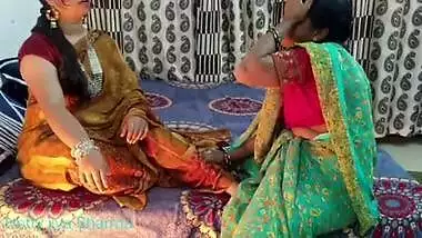 A mistress fucks a mother and her son in a desi threesome