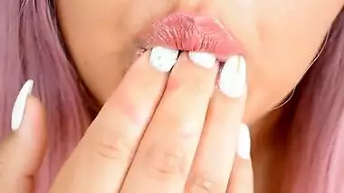 ASMR: Finger Sucking and Licking (Wet Mouth Play)