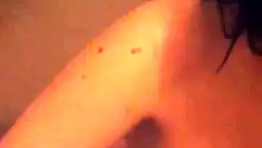 White chick handjob - indian