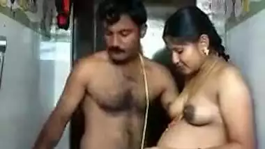hot desi indian couple romancing under shower