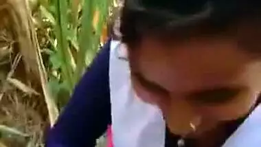 Exclusive-cute Look Bihari Girl Outdoor Sex With Lover With Clear Audio