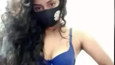 Indian young sexy babe showing her boobs part 1