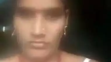 Nasty Indian XXX girl shows her pink pussy on selfie camera