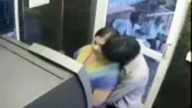 Desi teens sex in an ATM center