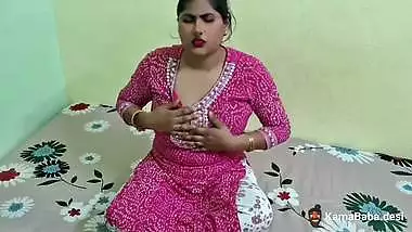 Crazy Devar enjoys his slut Bhabhi’s big boobs in blue film