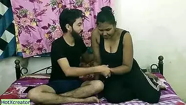 Busty Tamil girl lets Desi college boy stick dick into her XXX cunt