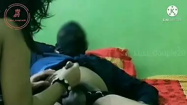 Busty Indian wife seducing in white saree (Part-6/6) Riding desperately to satisfy her partner!