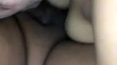 Desi wife mouth fuck with a hard black dick
