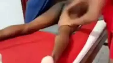 Guy enjoys Indian massage sex with two young masseuses
