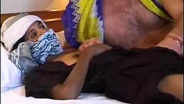 big dick sex tourist cumming on a hairy indian teen pussy