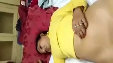 Wife And Her Sister Caught Nude On Bed After Sex
