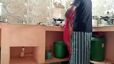 Desi indian Cheating maid Fucked By house owner In Kitchen