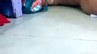 The man fucks his cousin hard in the Telugu porn