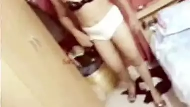 Sexy Bengali chick Disha Mukharjee stripping