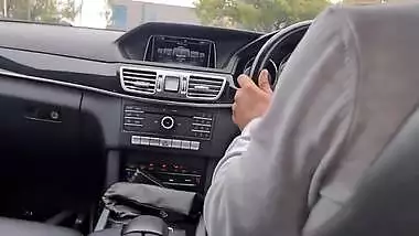 Uber Driver Put His Hand In My Pants And Made Me Cum - He Licked My Pussy Juice Off His Fingeres