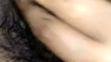 Indian wife masturburating before fuck
