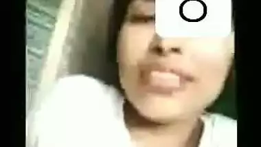 Bengali girl boob show to lover on viral call