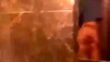 Bhabi fucking by friend in bathroom